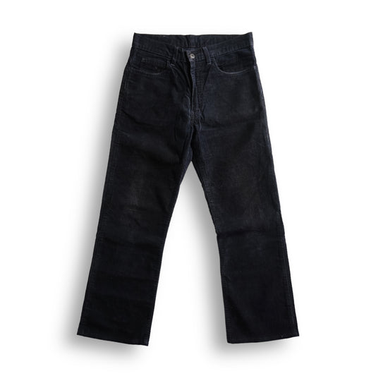 Used 90's Euro Levi's Black Corduroy Pants W32