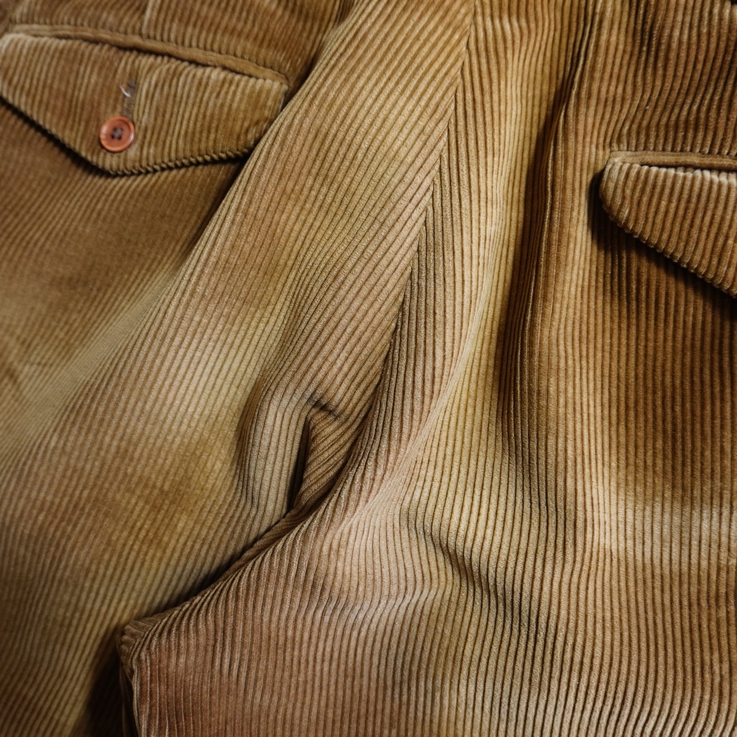 Used 80's L.L.Bean 2Tuck Corduroy Pants MADE IN USA fits like 32inch
