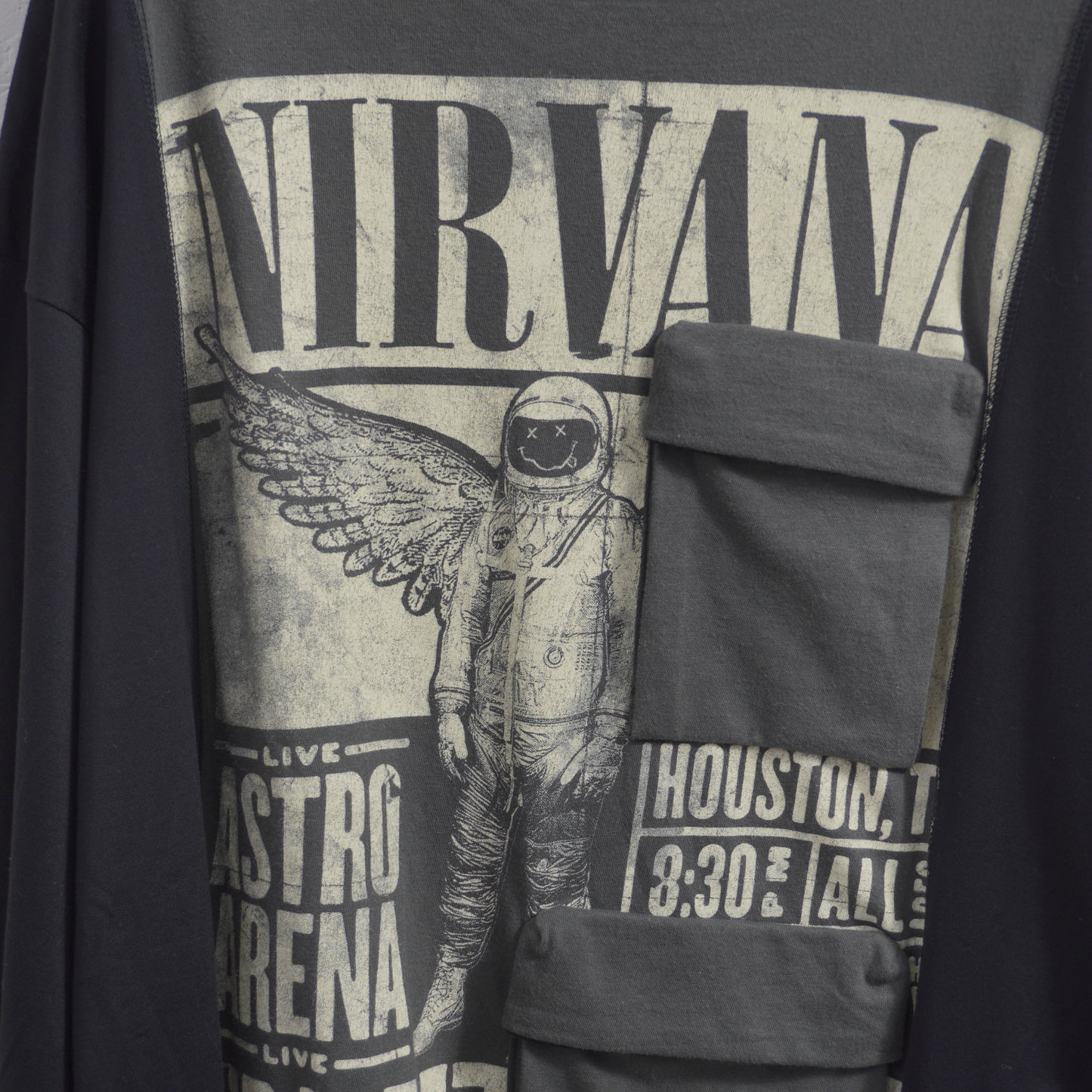 CHANGES Remake Band L/S Tee "NIRVANA"