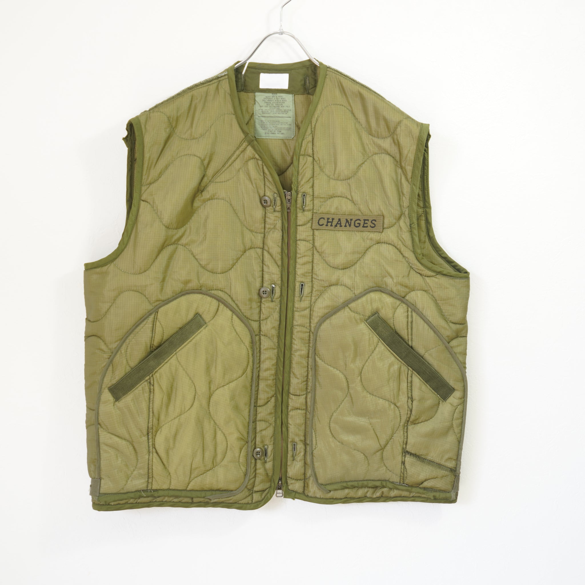 CHANGES U.S ARMY Liner Remake Vest